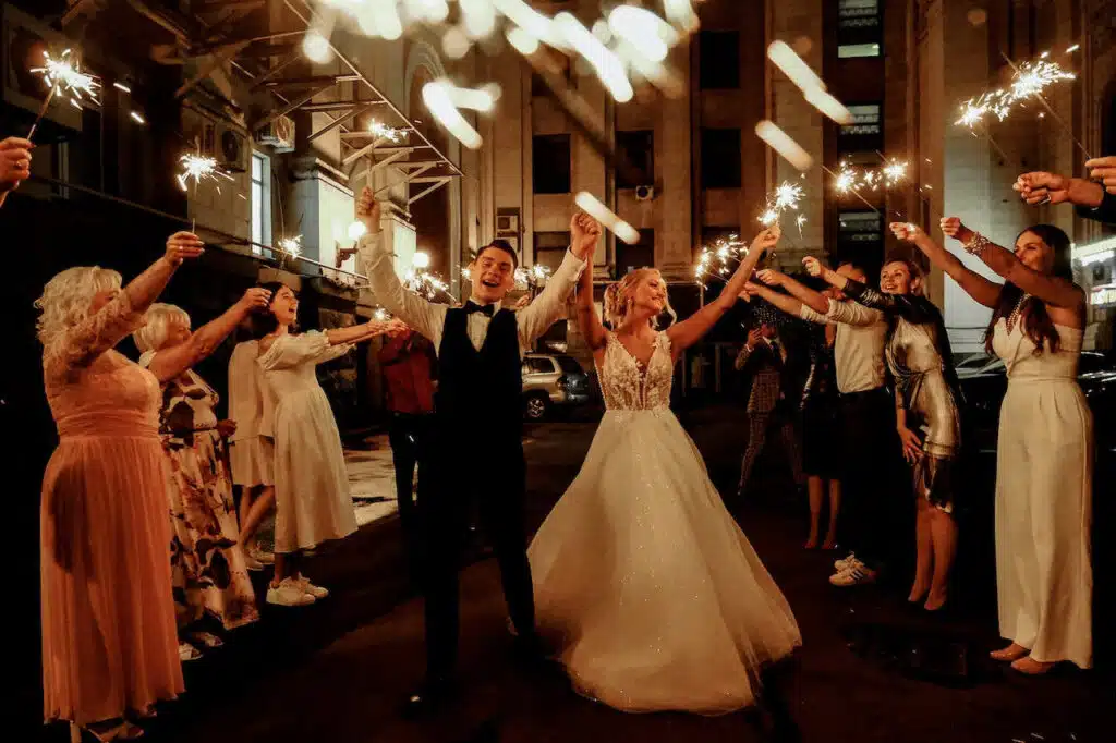 animation originale mariage