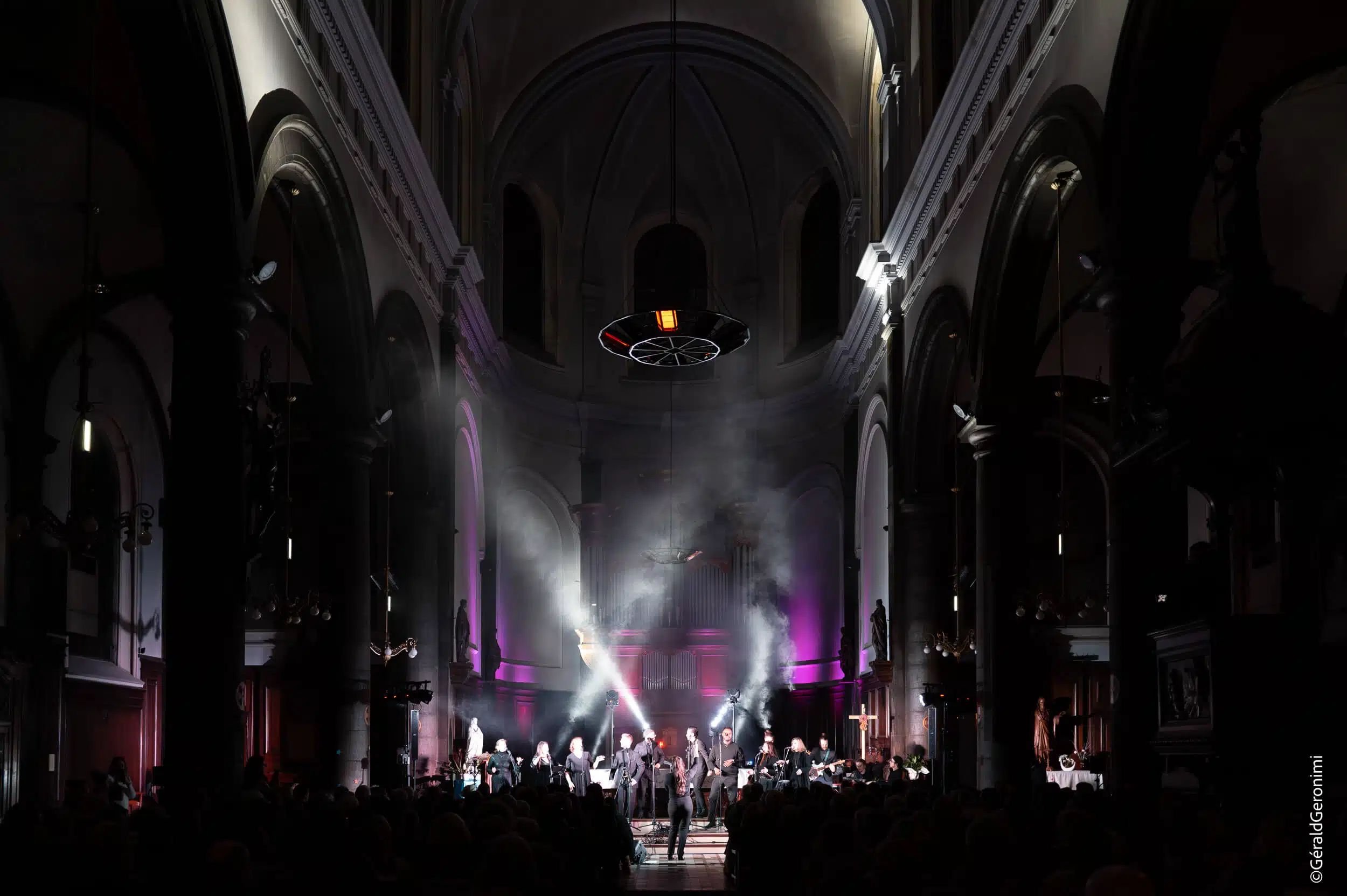 Ambiance enflammée lors du spectacle gospel à Lille