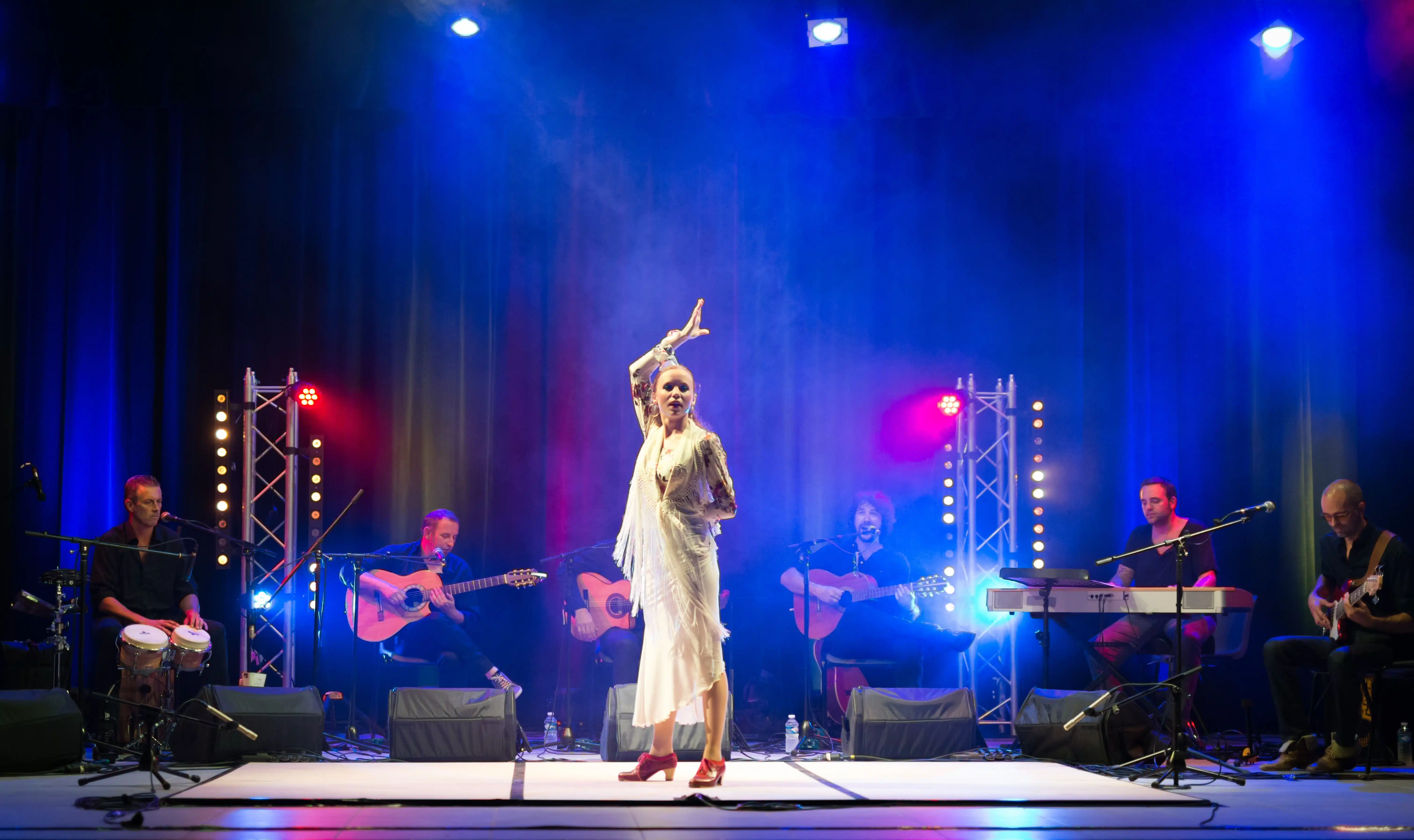 Danse et musique – La puissance du Flamenco portée par la danseuse et l’ensemble musical