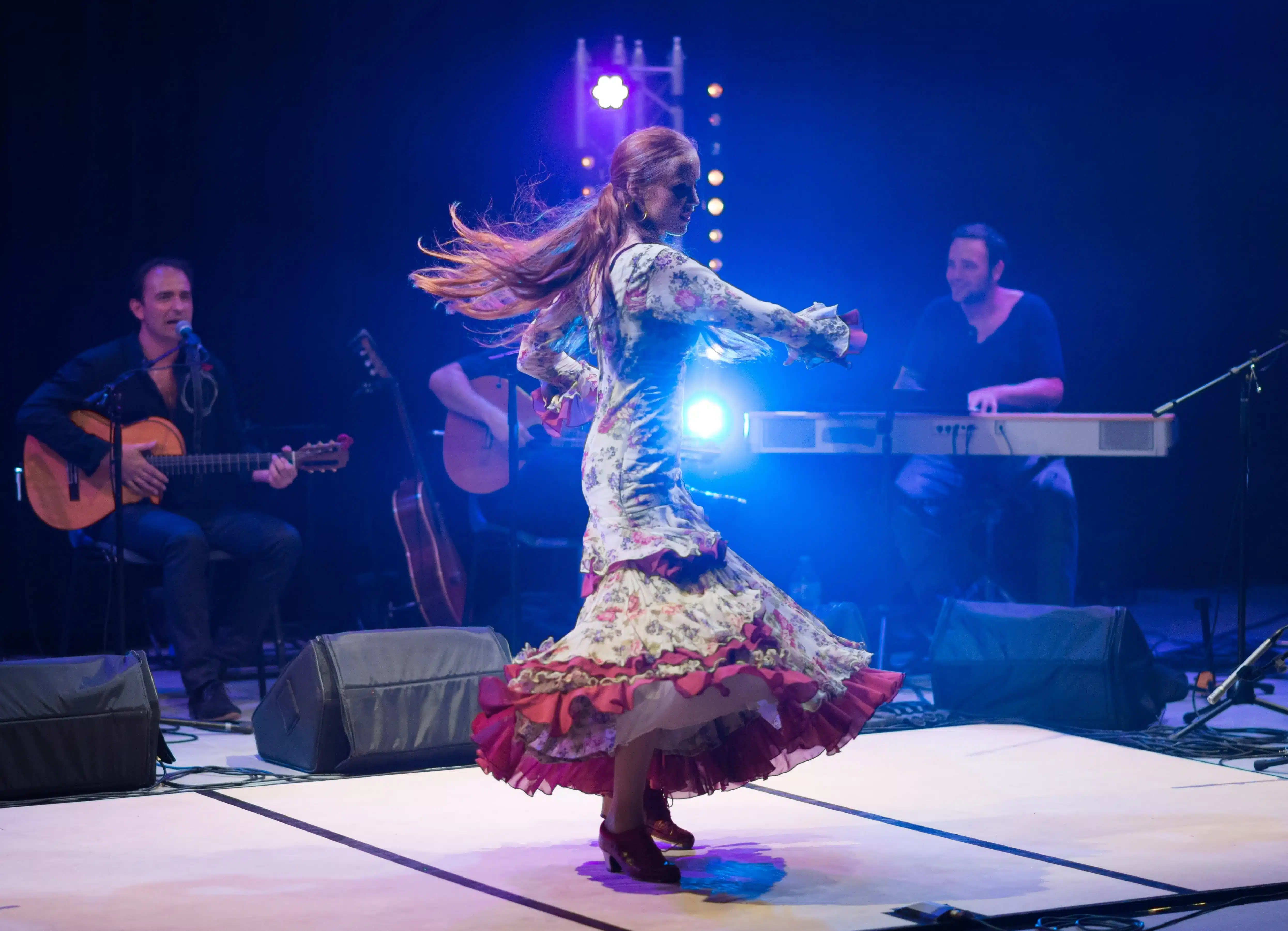 Instant magique – L’ambiance chaleureuse d’un concert Flamenco en plein air