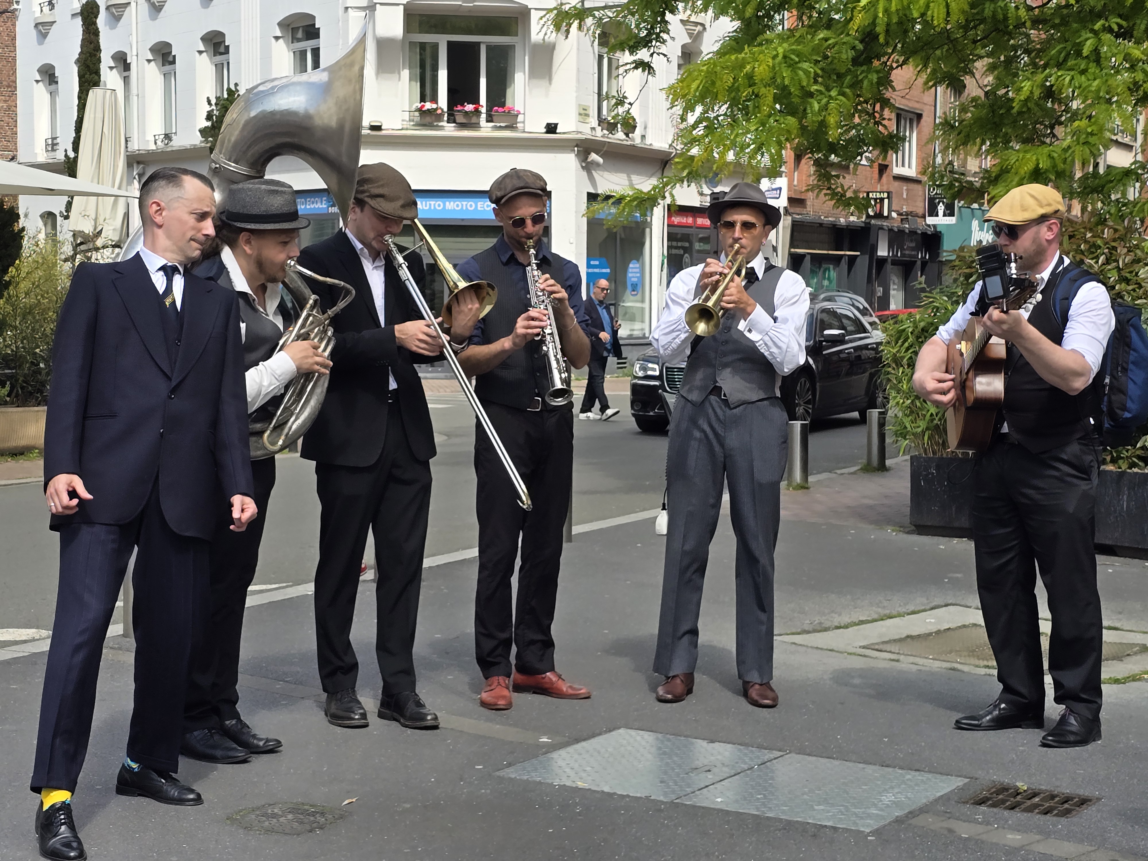 Fanfare New Orleans en déambulation – Jazz Street Boys