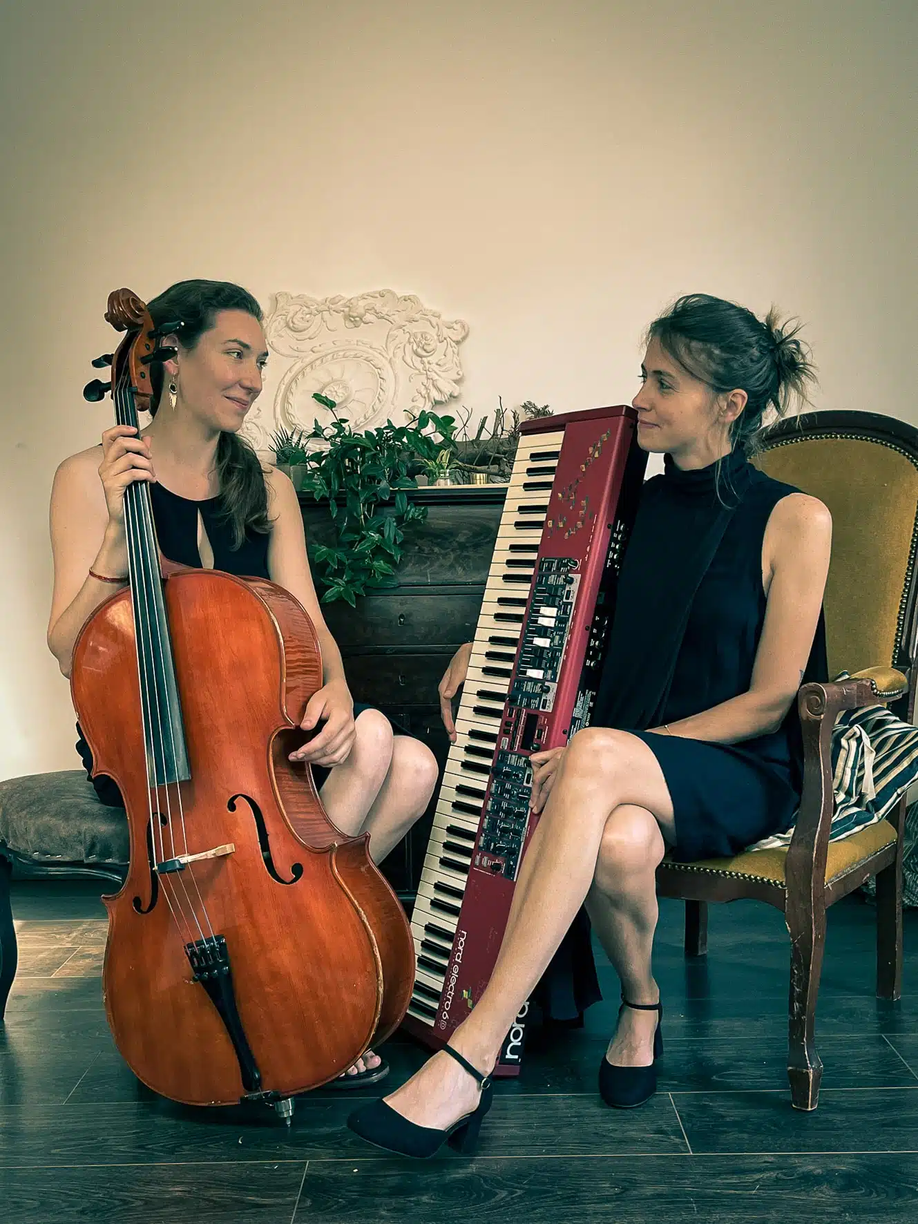 L’entrée des mariés sublimée par les notes du violoncelle