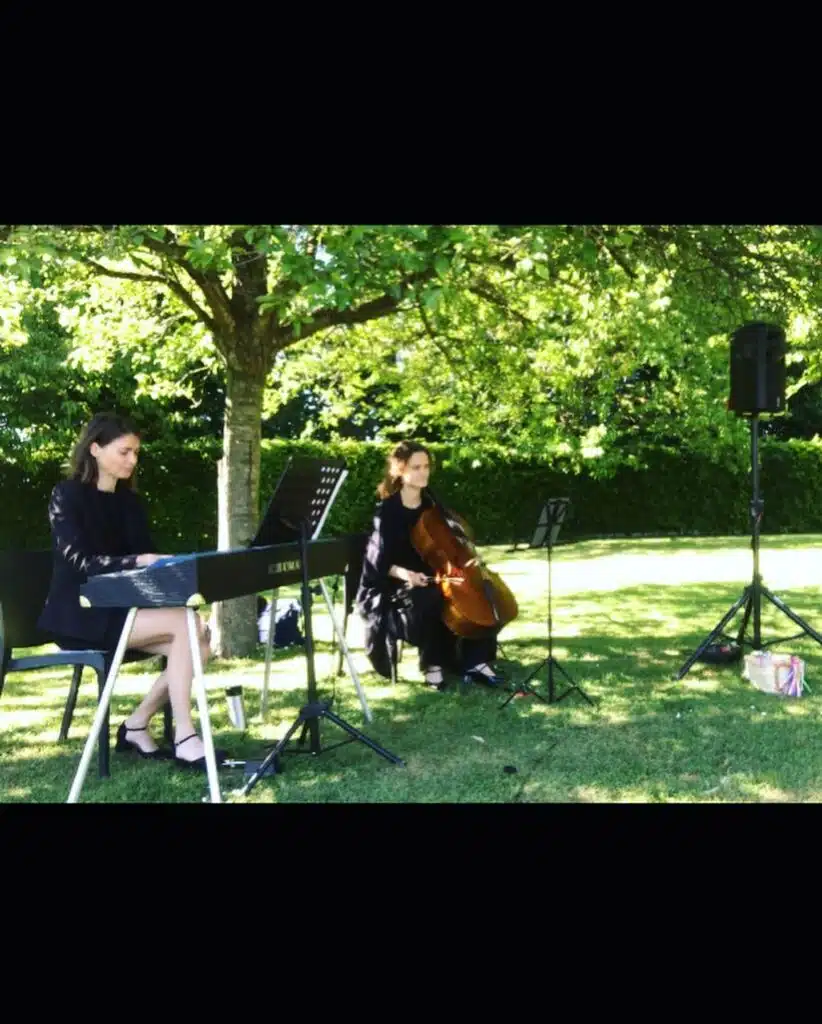 Une entrée de mariée sublimée par la musique live